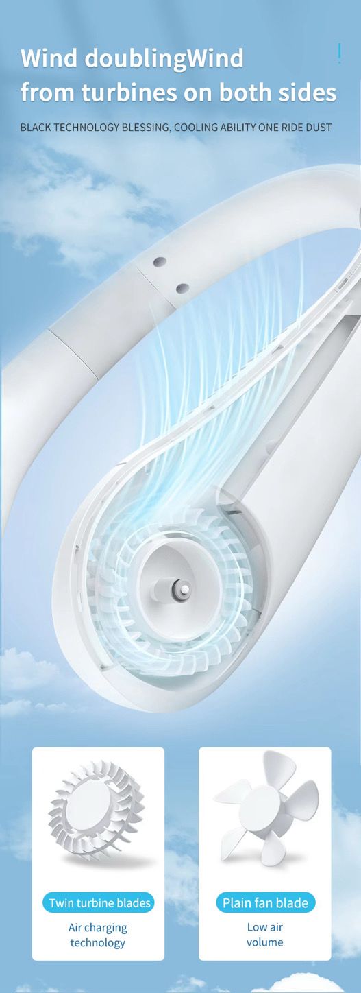 Portable Neck Fan